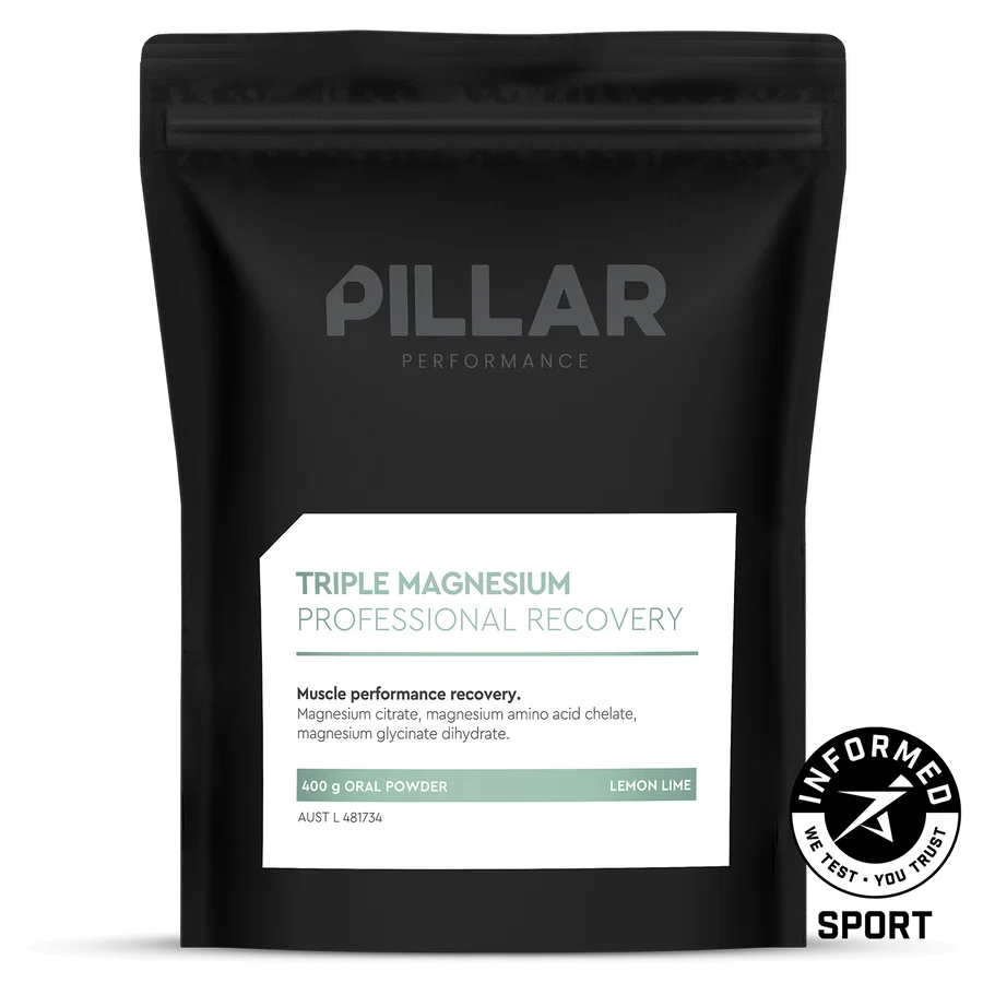 PILLAR Performance Triple Magnesium Professional Recovery Powder 400g