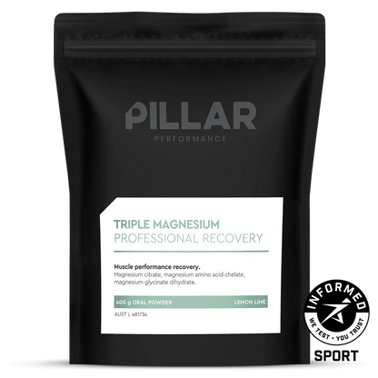 PILLAR Performance Triple Magnesium Professional Recovery Powder 400g